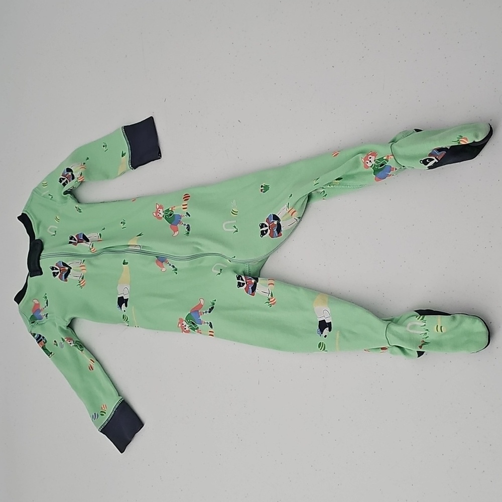 The Beaufort Bonnet Company Mint Green Pajama Size 6-12 Month